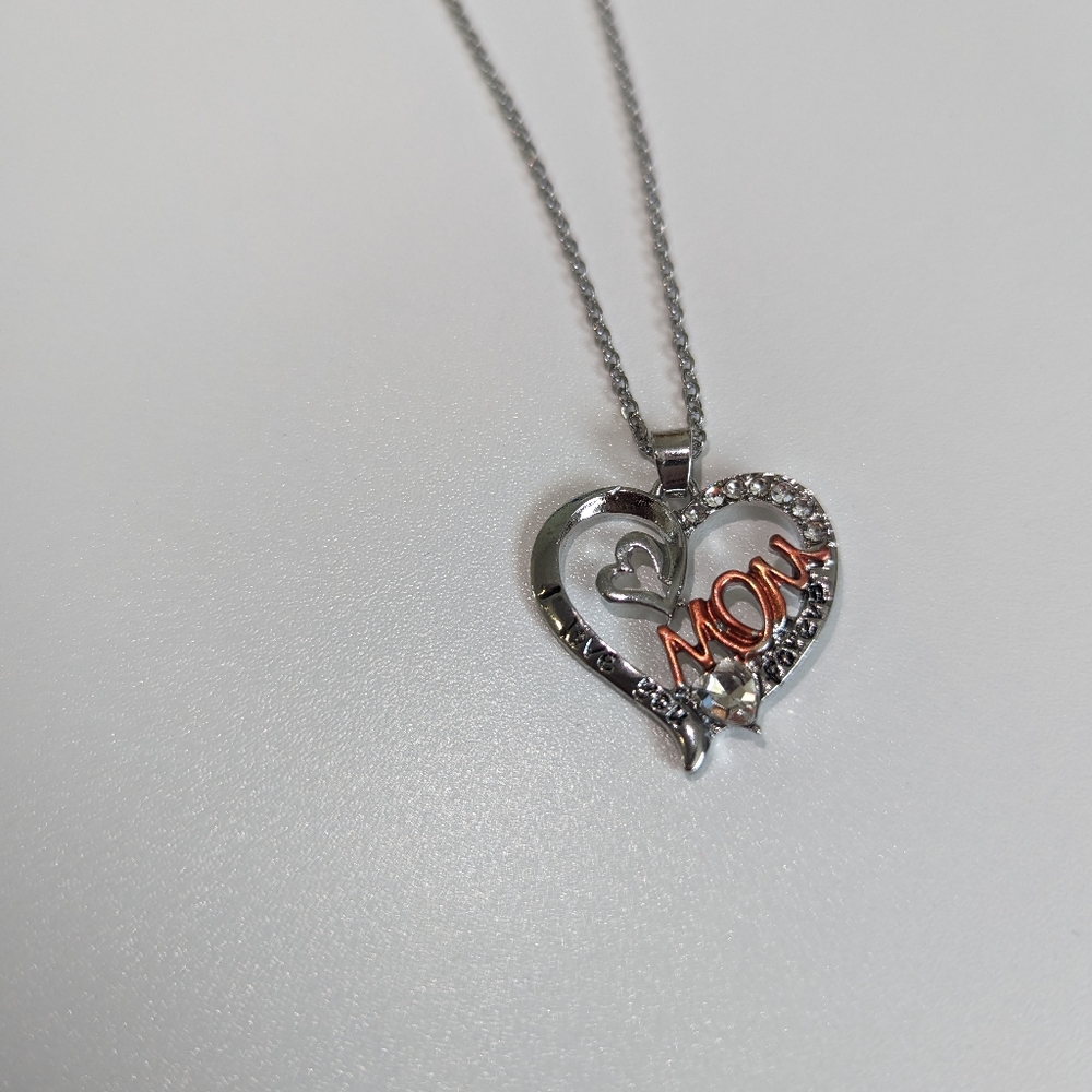 I love you forever Mom necklace